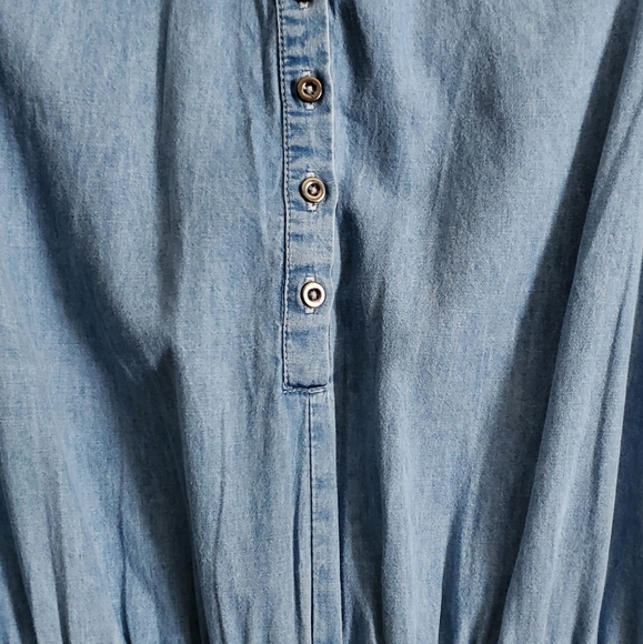 Demin Dress Size Medium - Picture 3 of 3